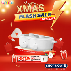 (Merry Christmas)Multifunction 3 Litre Electric HotPot with Natural Ceramic