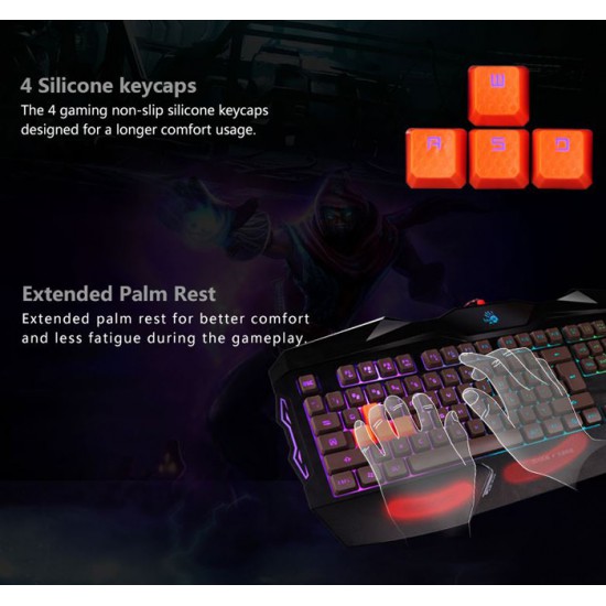 Bloody Light Strike 4-Infrared Mechanical Switch Gaming Keyboard B254