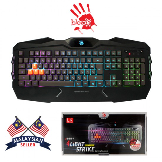 Bloody Light Strike 4-Infrared Mechanical Switch Gaming Keyboard B254 Bloody Light Strike 4-Infrared Mechanical Switch Gaming Keyboard B254