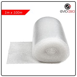 Single Layer Bubble Wrap Roll (1Meter x 100Meter)