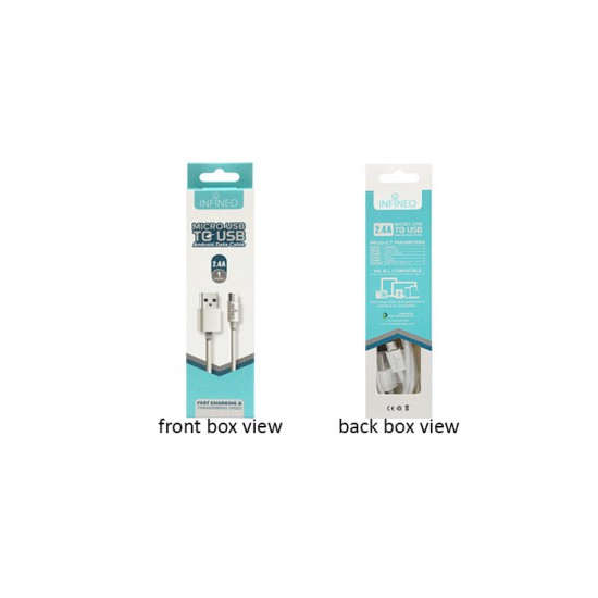 (FREE 6 in 1 Cable Tie) Infineo Micro USB to USB Android Data Cable (1 Meter) (FREE 6 in 1 Cable Tie) Infineo Micro USB to USB Android Data Cable (1 Meter)