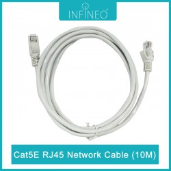 INFINEO Network Cable Cat5e RJ45 Ethernet LAN (10 meters)