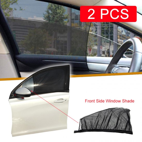 (4 PCS) Car Window Sun Shade Mesh Cover (Small, Front & Rear) (4 PCS) Car Window Sun Shade Mesh Cover (Small, Front & Rear)