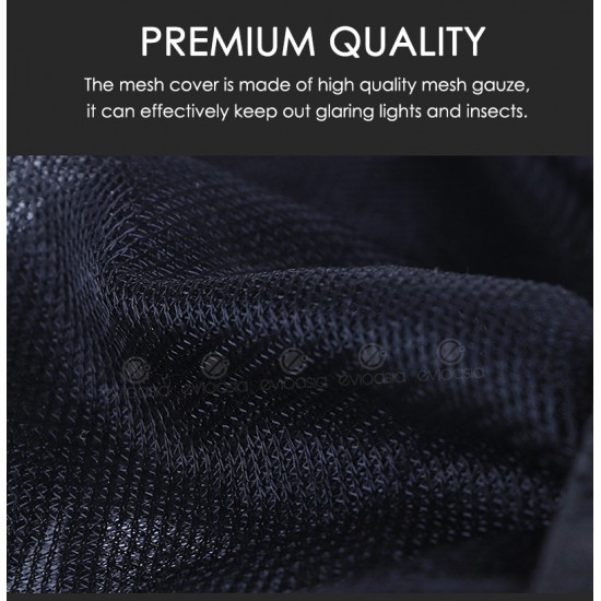 (4 PCS) Car Window Sun Shade Mesh Cover (Small, Front & Rear) (4 PCS) Car Window Sun Shade Mesh Cover (Small, Front & Rear)