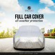 Evio Asia Full Reflective Car Cover with Side Door Zipper UV Rain Dust Sunlight Protection -Model CCHS