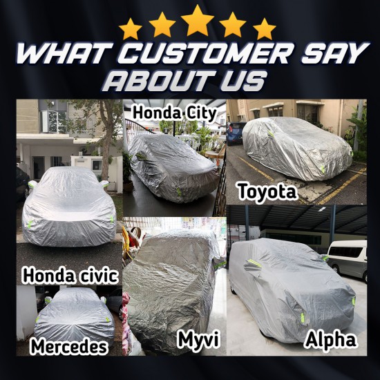 Evio Asia Full Car Cover Rain Dust Protection -Size YM (HR-V) Evio Asia Full Car Cover Rain Dust Protection -Size YM (HR-V)