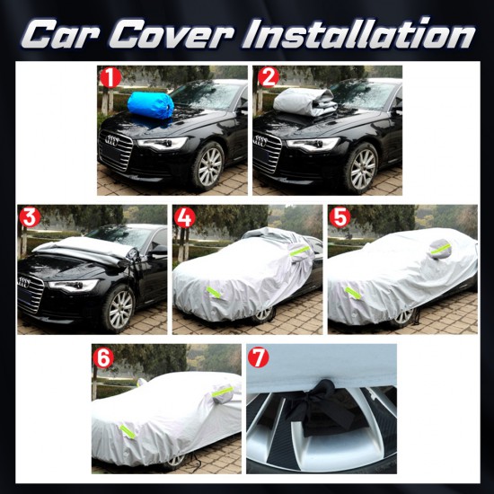 Evio Asia Full Car Cover Rain Dust Protection -Size YM (HR-V) Evio Asia Full Car Cover Rain Dust Protection -Size YM (HR-V)