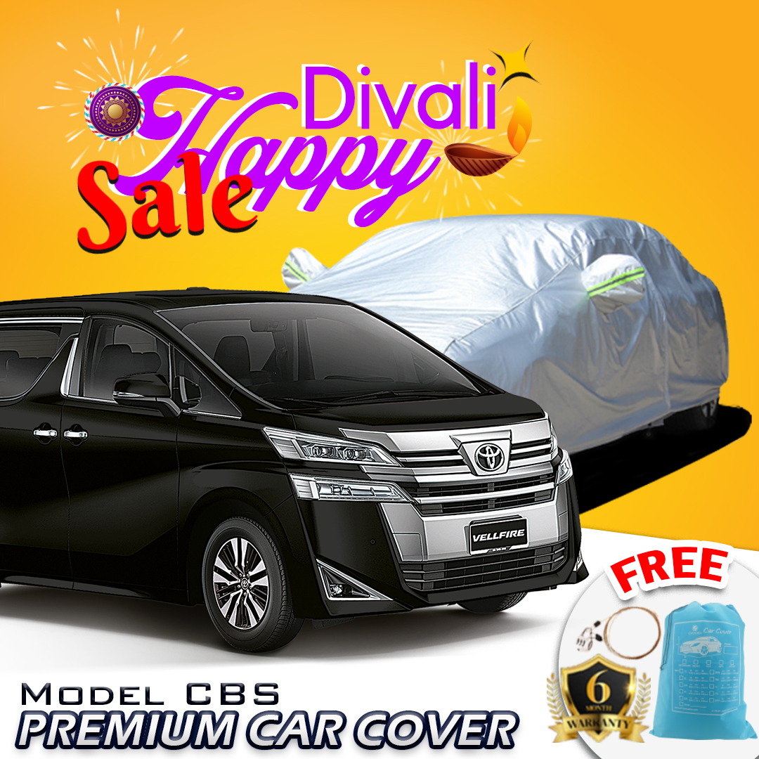 Evio Asia Half Car Cover: Premium Rain, Dust, UV, and Sunlight Protection