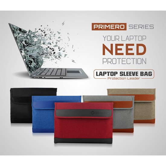 CASETEC Primero Series 13.3", 14", 15.6" , 17" Laptop Sleeve / Briefcase CASETEC Primero Series 13.3", 14", 15.6" , 17" Laptop Sleeve / Briefcase