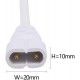 Double End 2 Pin LED Tube Connector 30 cm (10 units/pack)