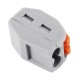2 Pin Electric Terminal Block Wire Quick Cable Connector (10 units/pack) 2 Pin Electric Terminal Block Wire Quick Cable Connector (10 units/pack)