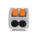 2 Pin Electric Terminal Block Wire Quick Cable Connector (10 units/pack) 2 Pin Electric Terminal Block Wire Quick Cable Connector (10 units/pack)