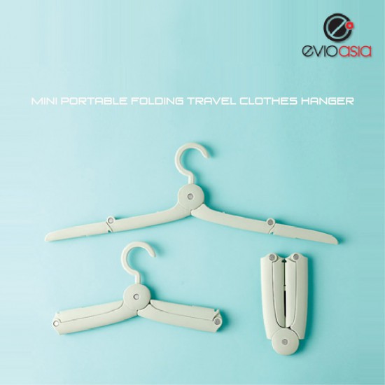 Mini Portable Folding Travel Clothes Hangers