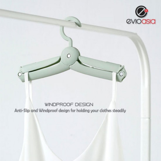 Mini Portable Folding Travel Clothes Hangers