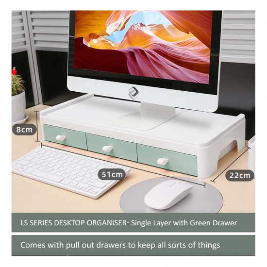 LS Series Desktop Organizer- Single Layer with Drawers LS Series Desktop Organizer- Single Layer with Drawers