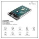 Transparent USB 3.1 Type C to 2.5 inches SATA Hard Disk Drive SSD External Enclosure Transparent USB 3.1 Type C to 2.5 inches SATA Hard Disk Drive SSD External Enclosure