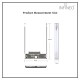 Transparent USB 3.1 Type C to 2.5 inches SATA Hard Disk Drive SSD External Enclosure