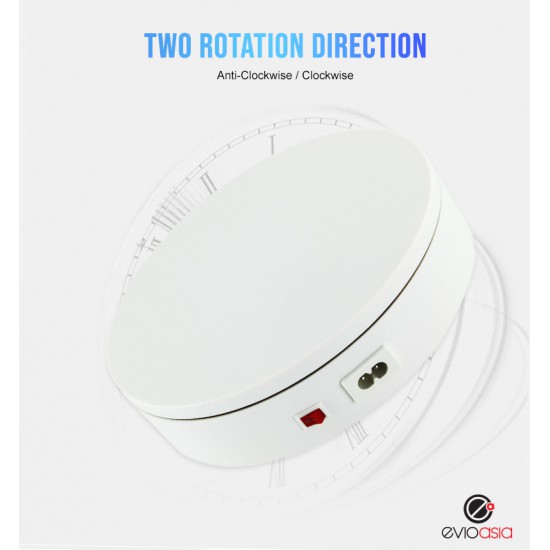 Electric Auto Rotating Display Stand (Diameter 20cm)