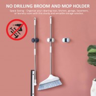 Lifestyle No Drilling Mop and Broom Holder 