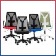 Evio Asia Ergonomic Mid-Back Mesh Office Chair (Model MC119)