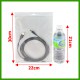 (22cm x 30cm) Clear White Plastic Bag Zip Lock Pouch Packaging / Plastik Beg (100pcs/pack) (22cm x 30cm) Clear White Plastic Bag Zip Lock Pouch Packaging / Plastik Beg (100pcs/pack)