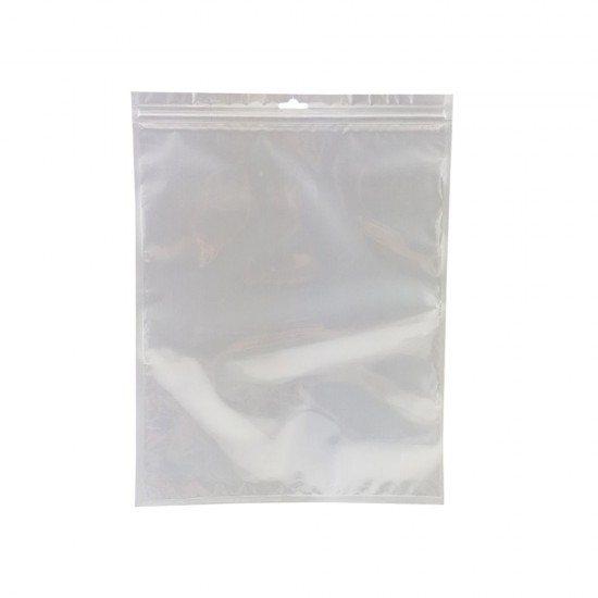 (24cm x 31cm) Clear White Plastic Bag Zip Lock Pouch Packaging / Plastik Beg (100pcs/pack) (24cm x 31cm) Clear White Plastic Bag Zip Lock Pouch Packaging / Plastik Beg (100pcs/pack)