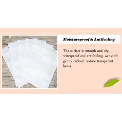 (8.5cm x 16cm) Clear White Plastic Bag Zip Lock Pouch Packaging / Plastik Beg (10pcs=1pack)