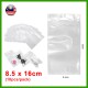 (8.5cm x 16cm) Clear White Plastic Bag Zip Lock Pouch Packaging / Plastik Beg (10pcs=1pack) (8.5cm x 16cm) Clear White Plastic Bag Zip Lock Pouch Packaging / Plastik Beg (10pcs=1pack)