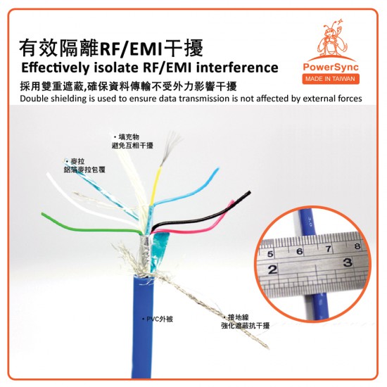 PowerSync USB.3.0 A Male to Micro B High Speed Cable - 1.8M PowerSync USB.3.0 A Male to Micro B High Speed Cable - 1.8M