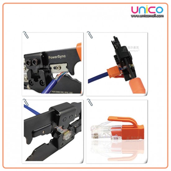 PowerSync High Quality 8P8C RJ-45 Network Cable Crimper (3 in 1) PowerSync High Quality 8P8C RJ-45 Network Cable Crimper (3 in 1)