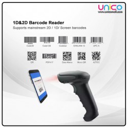 G-Smar Wireless Barcode Scanner with advanced 1D/2D Scanning Technology