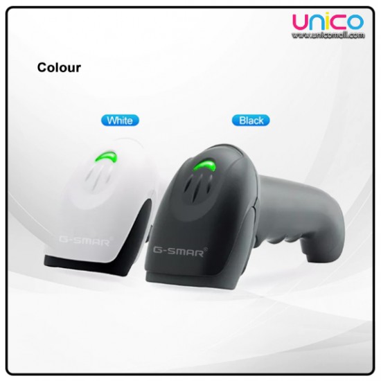 G-Smar Wireless Barcode Scanner with advanced 1D/2D Scanning Technology G-Smar Wireless Barcode Scanner with advanced 1D/2D Scanning Technology