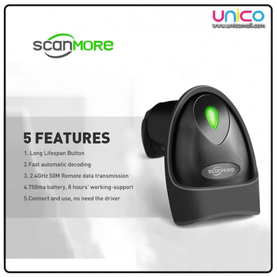 Wireless Barcode Scanner 1D