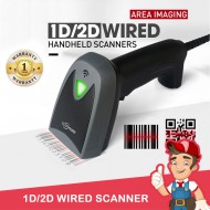 Wired Scanner 1D & 2D Barcode Scanner