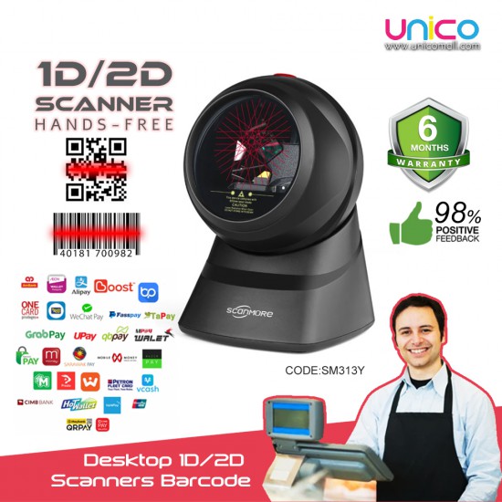 Desktop 1D/2D Barcode Scanners 