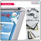 A3 Display Stand Adjustable Height Round Corner Easy Snap Frame Poster A3 Display Stand Adjustable Height Round Corner Easy Snap Frame Poster