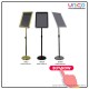 A3 Display Stand Adjustable Height Round Corner Easy Snap Frame Poster A3 Display Stand Adjustable Height Round Corner Easy Snap Frame Poster