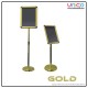 A3 Display Stand Adjustable Height Round Corner Easy Snap Frame Poster A3 Display Stand Adjustable Height Round Corner Easy Snap Frame Poster