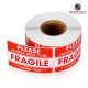 Fragile Warning Label Sticker 2" x 3" Fragile Warning Label Sticker 2" x 3"