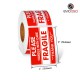 Fragile Warning Label Sticker 2" x 3" Fragile Warning Label Sticker 2" x 3"