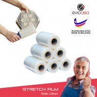 Evio Asia Baby Roll Mini Stretch Film  x 6 rolls -100mm x 250g