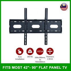 LED LCD Flat Panel TV Bracket Wall Mount For 42"-90"