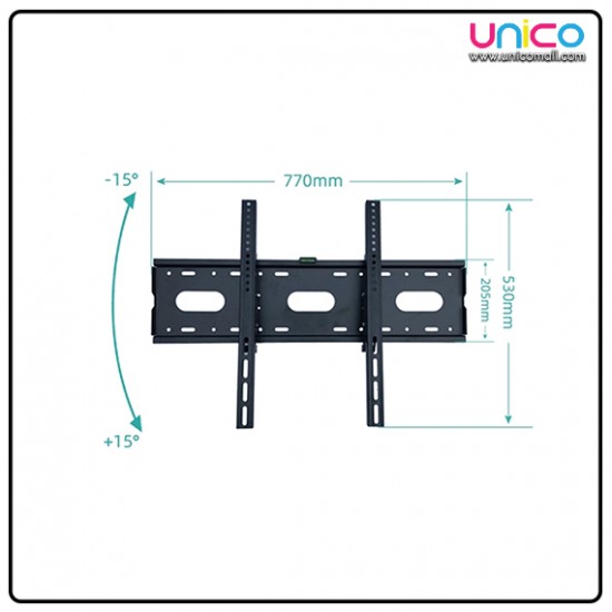 Tilt Led Flat Panel Tv Bracket Wall Mount for 42''-85''