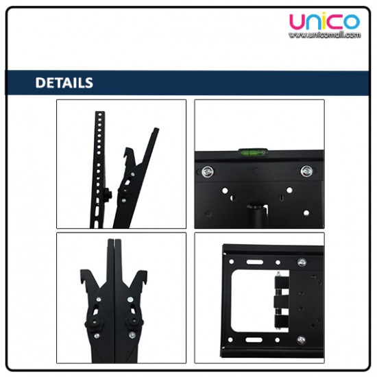 Full Motion Tilt TV Wall Mount Fits Most 32"- 55" Full Motion Tilt TV Wall Mount Fits Most 32"- 55"