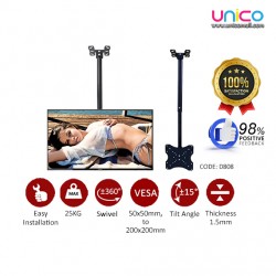 LCD LED TV Tilt Ceiling Wall Mount TV Bracket Fits Most 14''-32''