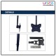 LCD LED TV Tilt Ceiling Wall Mount TV Bracket Fits Most 14''-32''