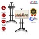 Portable TV Stand with Locking Wheels | Fits 32"-65" LED/LCD TVs | Convenient and Stylish