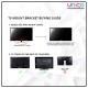 Portable TV Stand with Locking Wheels | Fits 32"-65" LED/LCD TVs | Convenient and Stylish Portable TV Stand with Locking Wheels | Fits 32"-65" LED/LCD TVs | Convenient and Stylish
