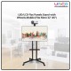 Portable TV Stand with Locking Wheels | Fits 32"-65" LED/LCD TVs | Convenient and Stylish Portable TV Stand with Locking Wheels | Fits 32"-65" LED/LCD TVs | Convenient and Stylish