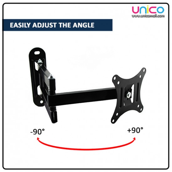Retractable TV Wall Bracket Suitable for 14” – 27” Retractable TV Wall Bracket Suitable for 14” – 27”